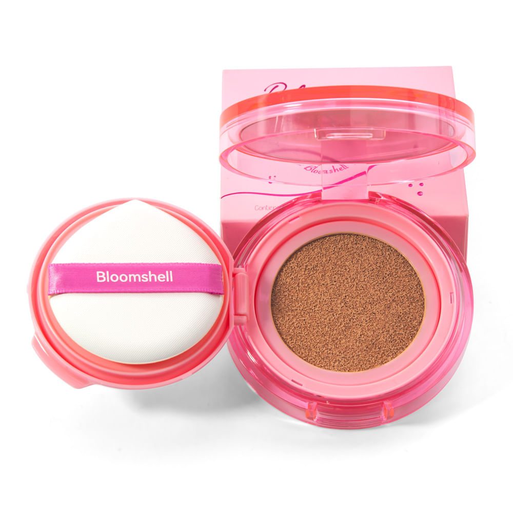Base líquida cushion de maquillaje Bloomshell