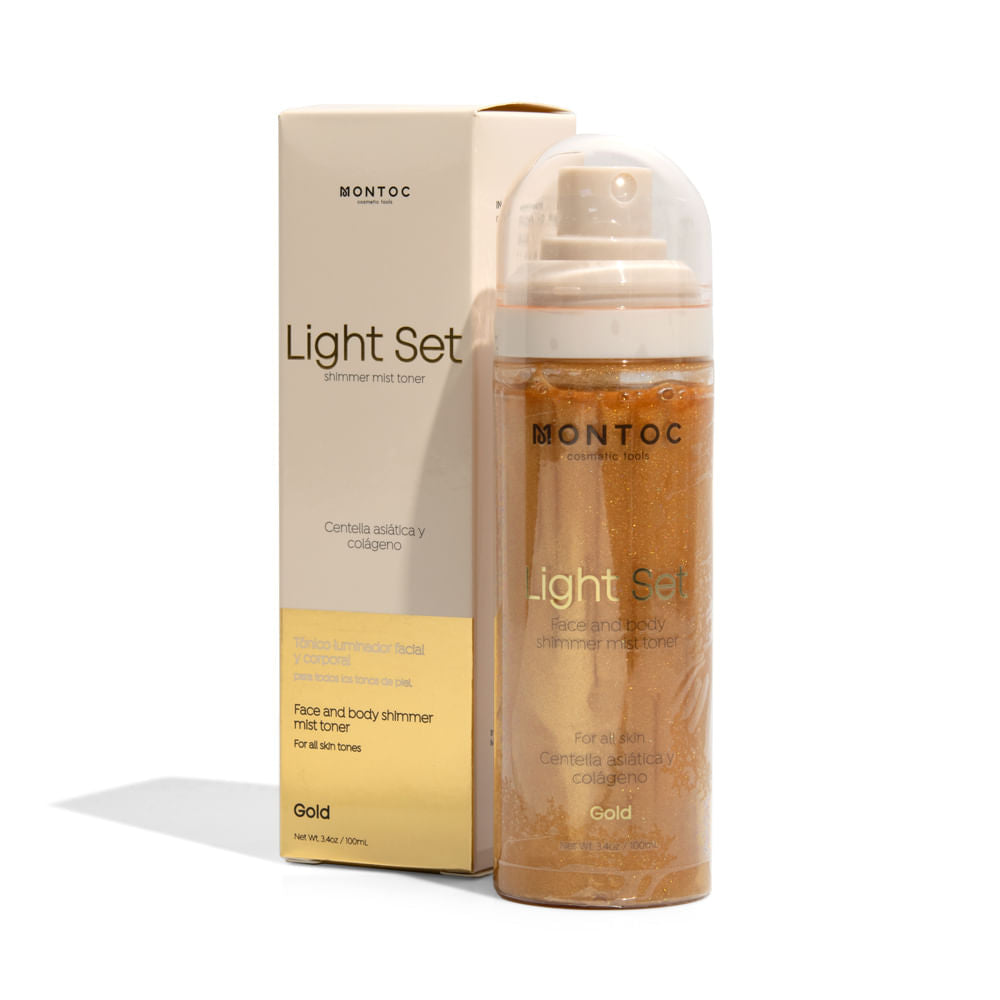 Shimmer Mist Toner Light Set x100ml Montoc