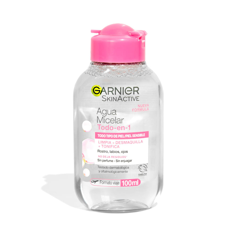 Agua Micelar Garnier Rosada Todo en 1