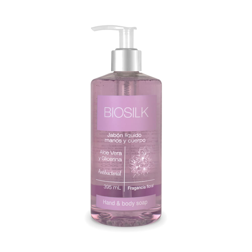 Jabón Líquido Froral Biosilk x395ml