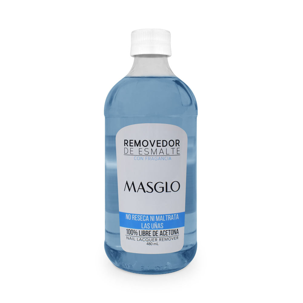Removedor de Esmalte Masglo con Fragancia x480ml