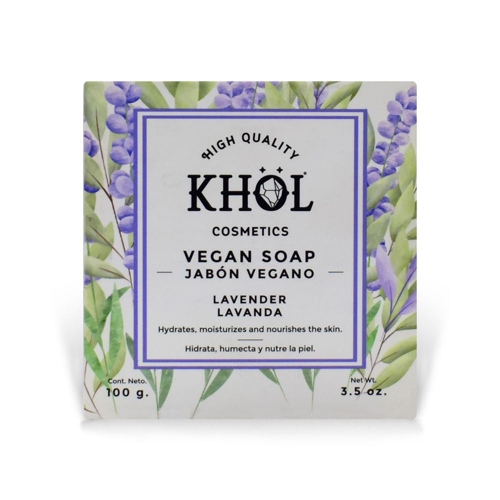 Jabon-Vegano-Khol-Lavanda-x100g