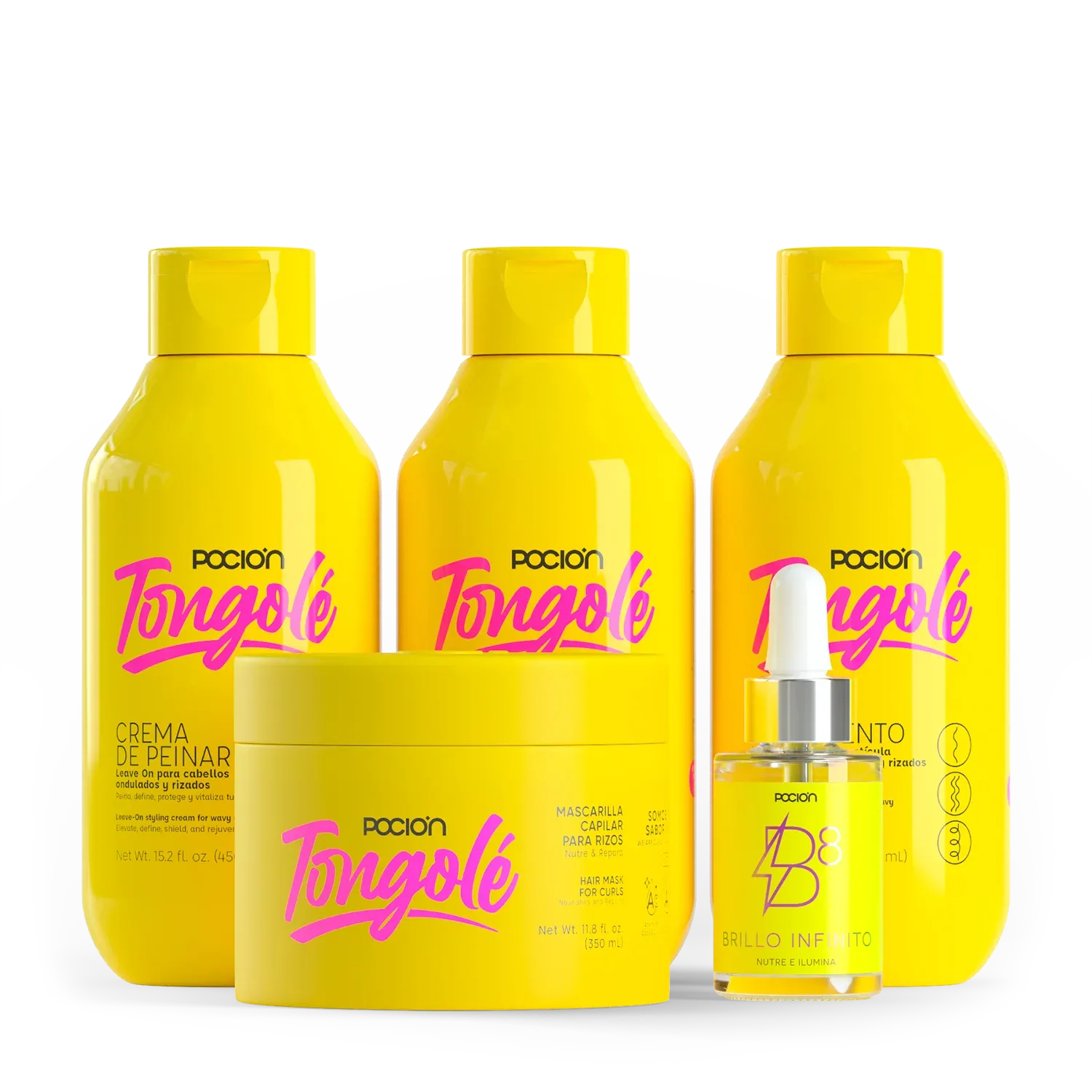 Kit Rizos Brillantes La Poción para cabello rizado