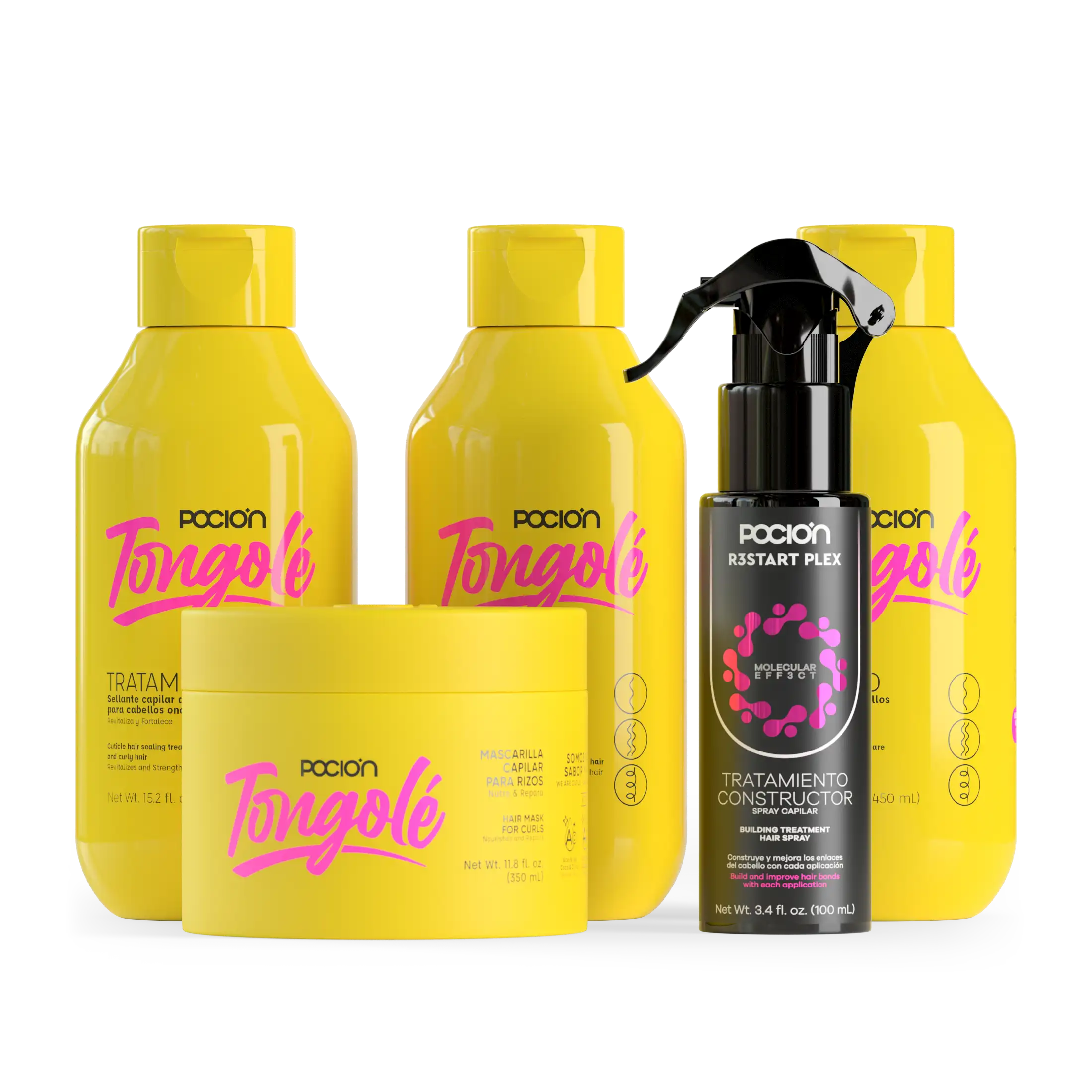 Kit Reconstrucción Rizos Poción