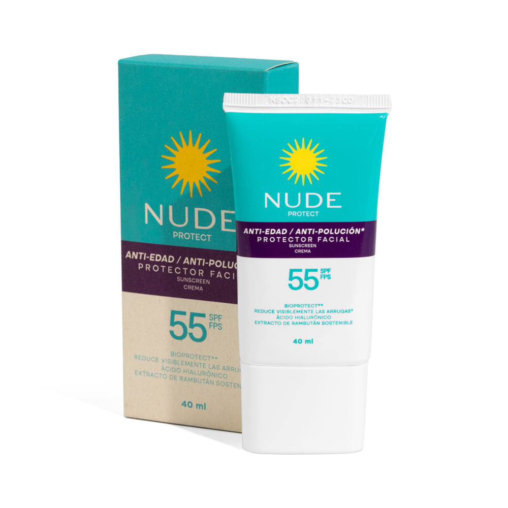 Bloqueador Solar Anti-edad Nude 40ml