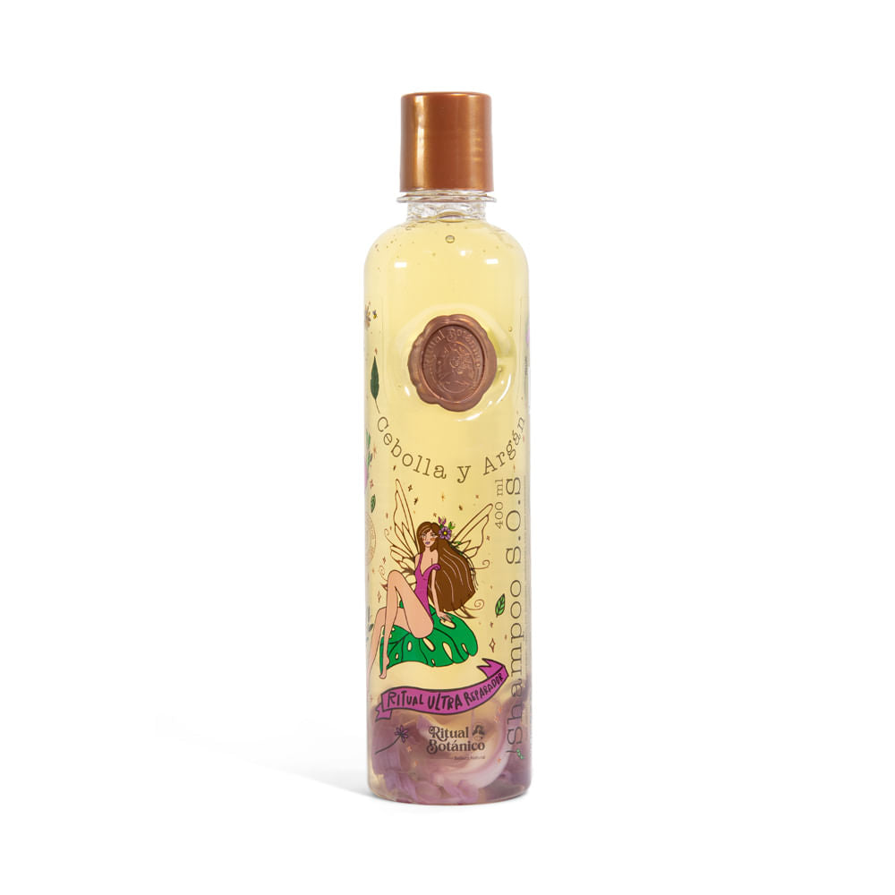 Shampoo reparador S.O.S Ritual Botánico x400ml para cabello dañado