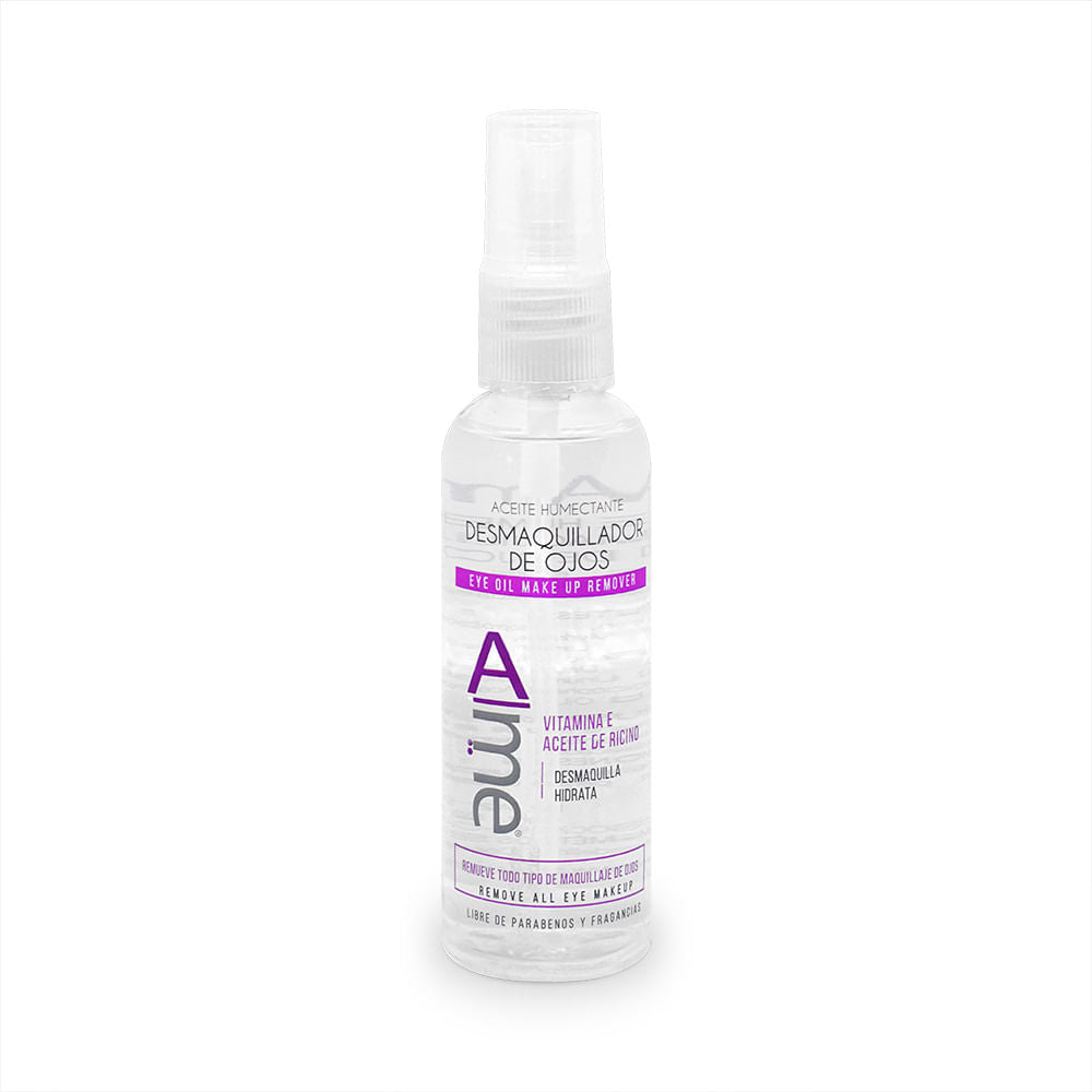 Aceite Humectante Ame Desmaquillador de Ojos x60ml