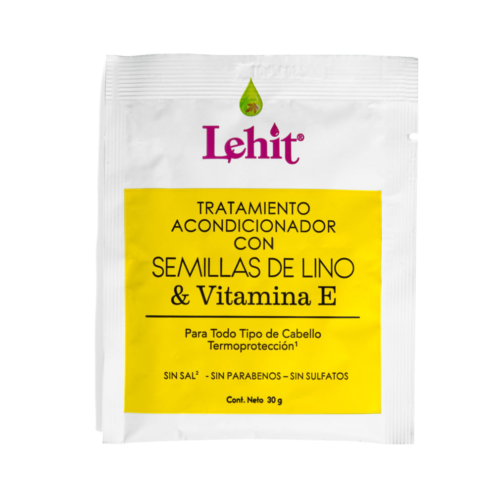 Acondicionador Lehit Semillas Lino Vitamina E x30g